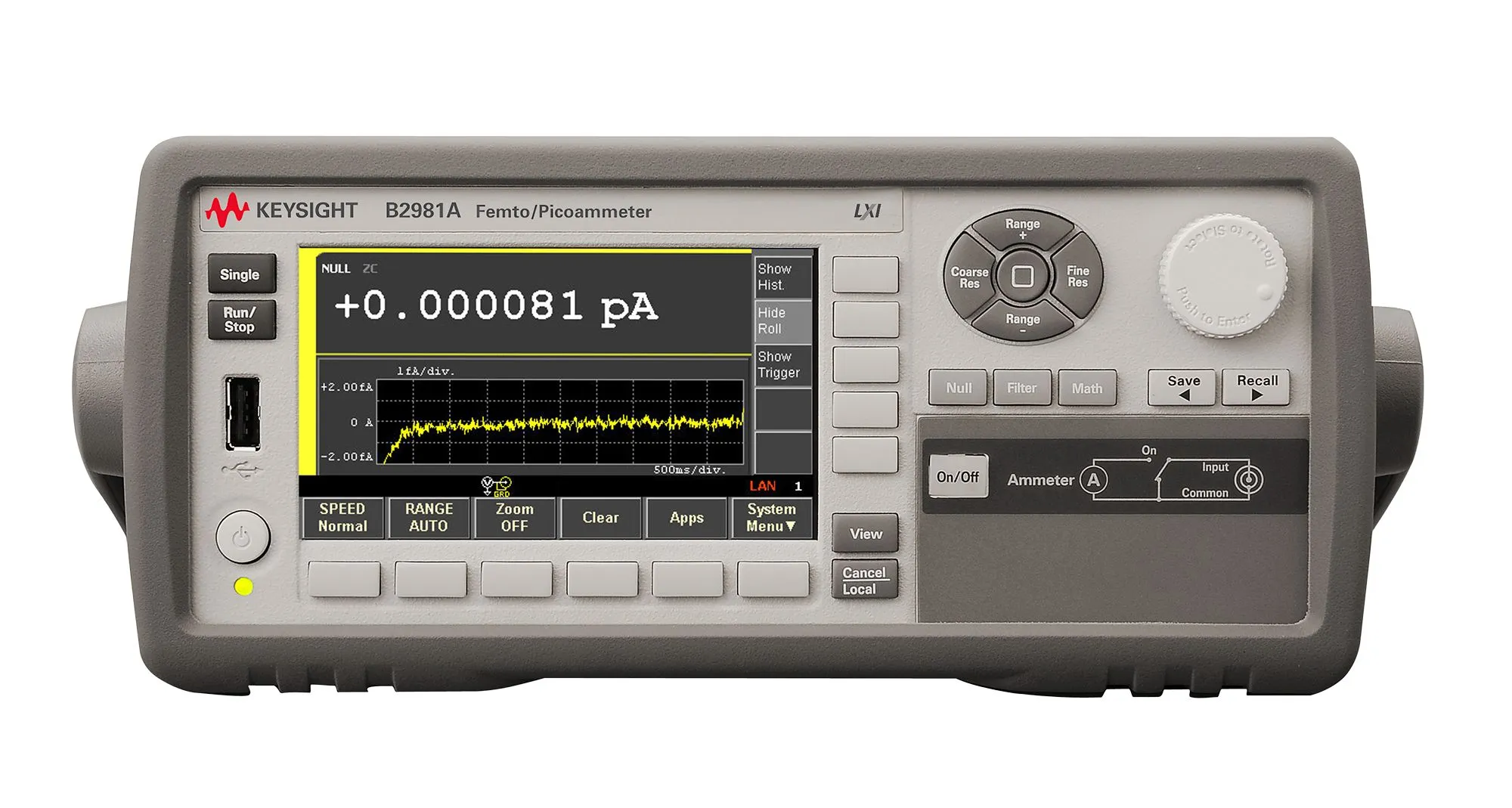 Keysight B2981A pikoampérmetr