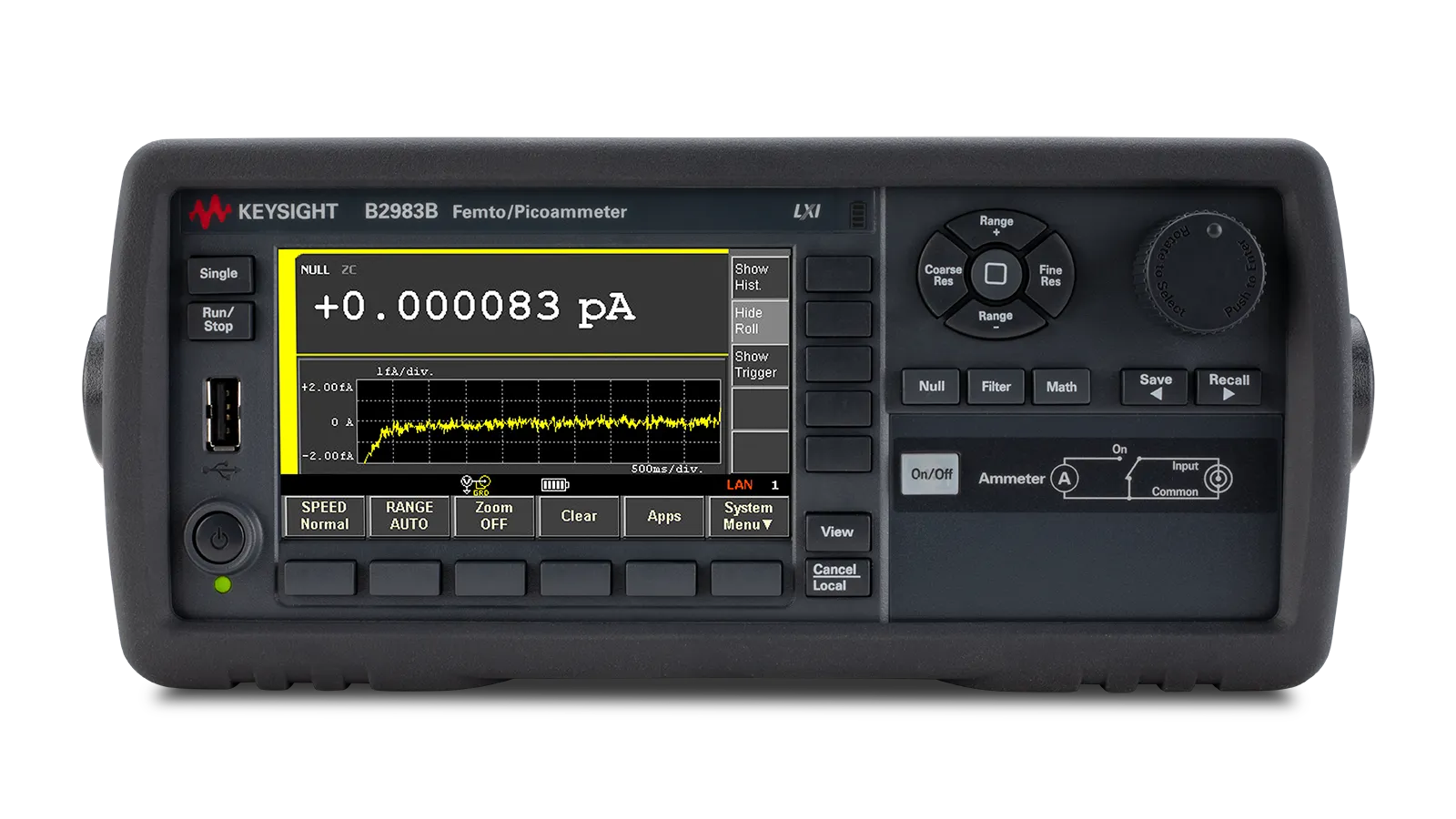 Keysight B2983B femto/pikoampérmetr