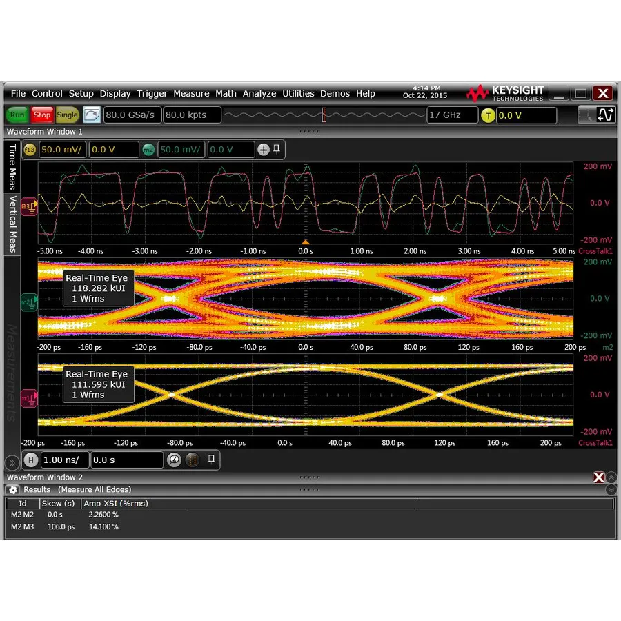 Software Keysight D9010ASIO pro pokročilou integritu signálu