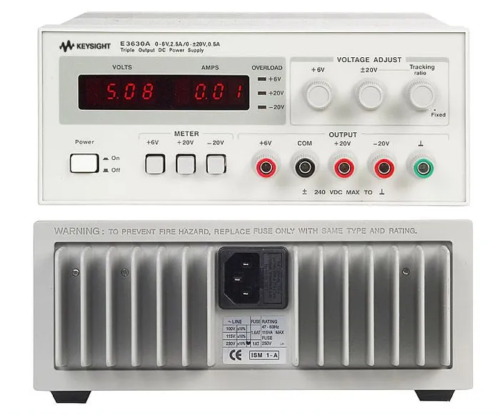 Keysight E3630A Napájecí zdroj stejnosměrného proudu
