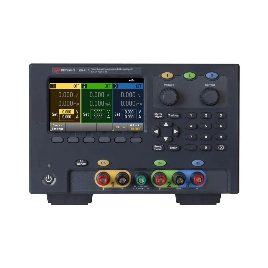 Keysight E36311A/0E3 Trojitý výstupní napájecí zdroj stejnosměrného proudu