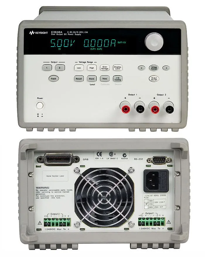 Keysight E3646A napájecí zdroj DC