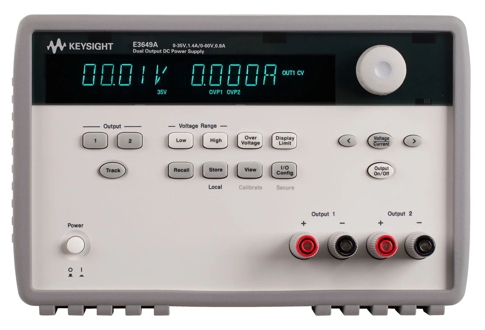 Keysight E3649A duální výstupní stejnosměrný zdroj