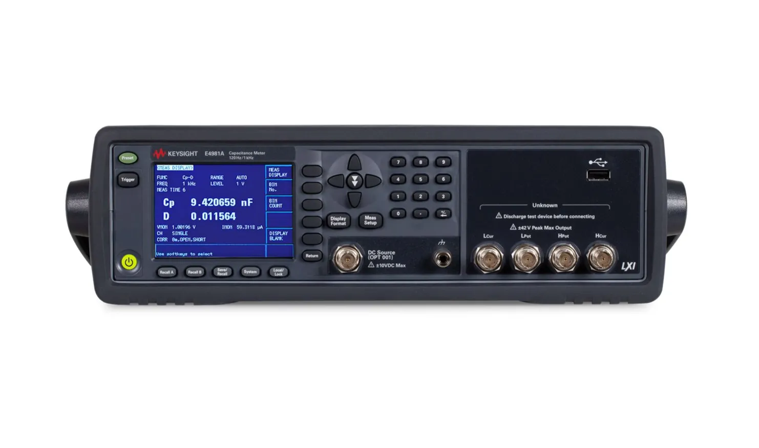 Keysight E4981A měřák kapacity