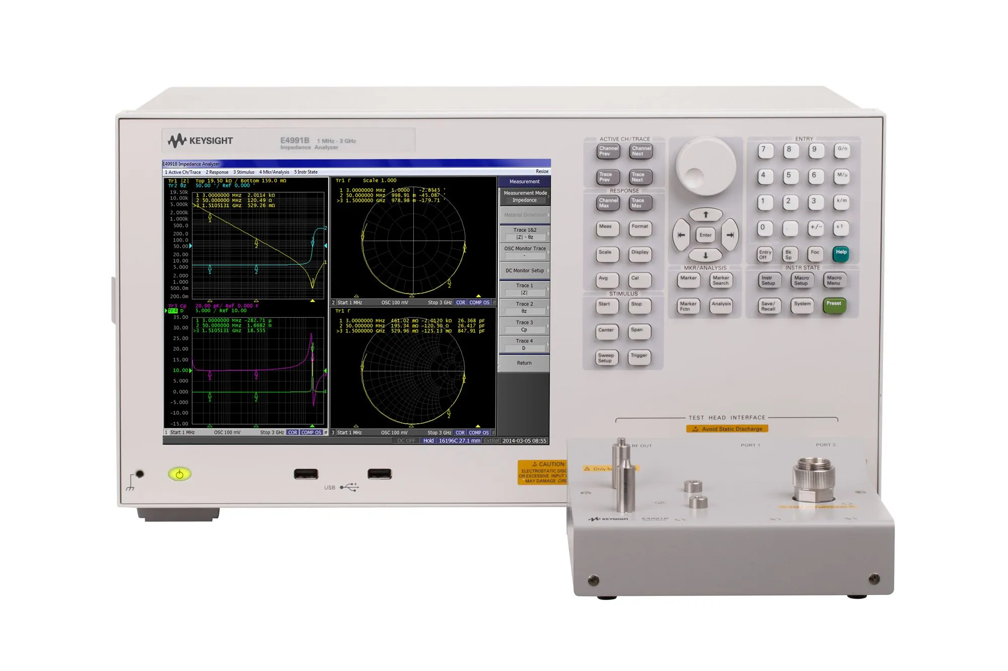 Analyzátor impedance Keysight E4991B