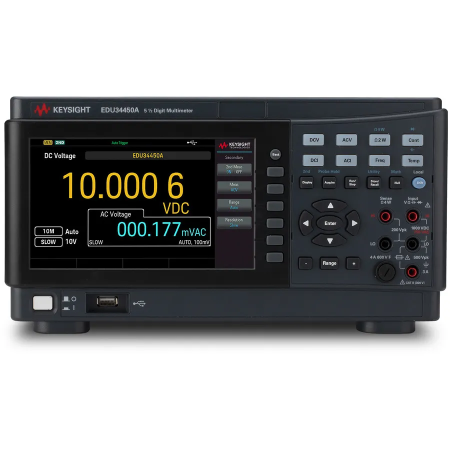 Keysight EDU34450A Duální-displej digitální multimetr