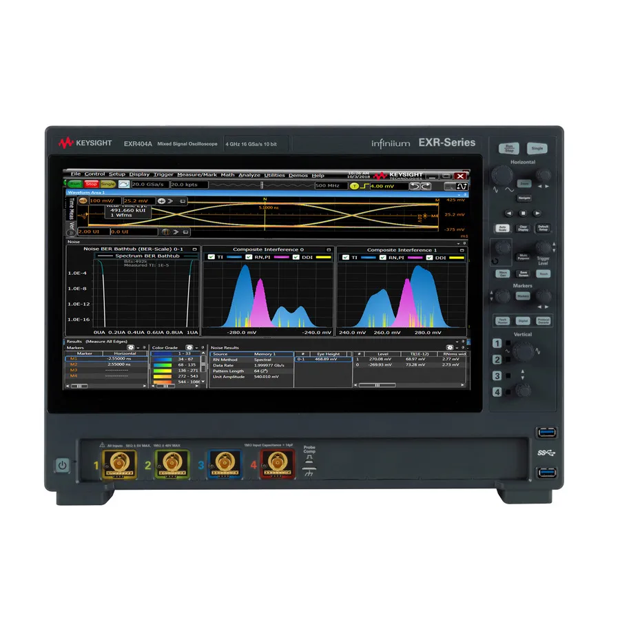 Osciloskop reálného času Keysight Infiniium EXR404A