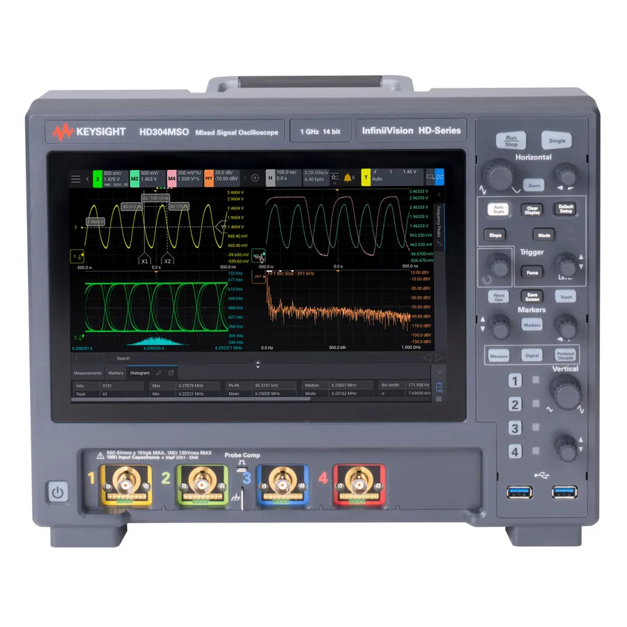Osciloskop Keysight HD304MSO/350 InfiniiVision se smíšeným signálem