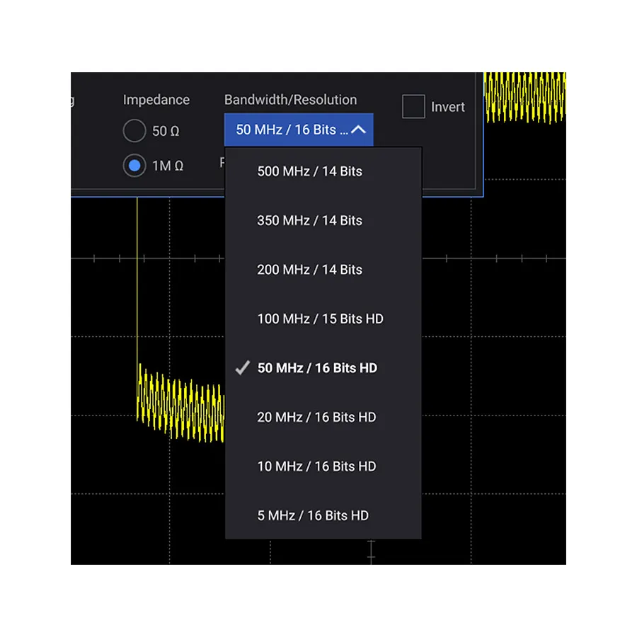 Upgrade šířky pásma Keysight HD3BW/005