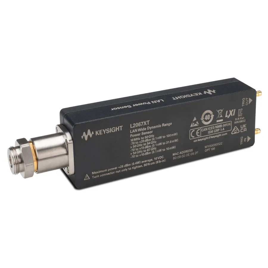 Keysight L2067XT/100/U2037A Senzor výkonu s kompatibilitou termálního vakua