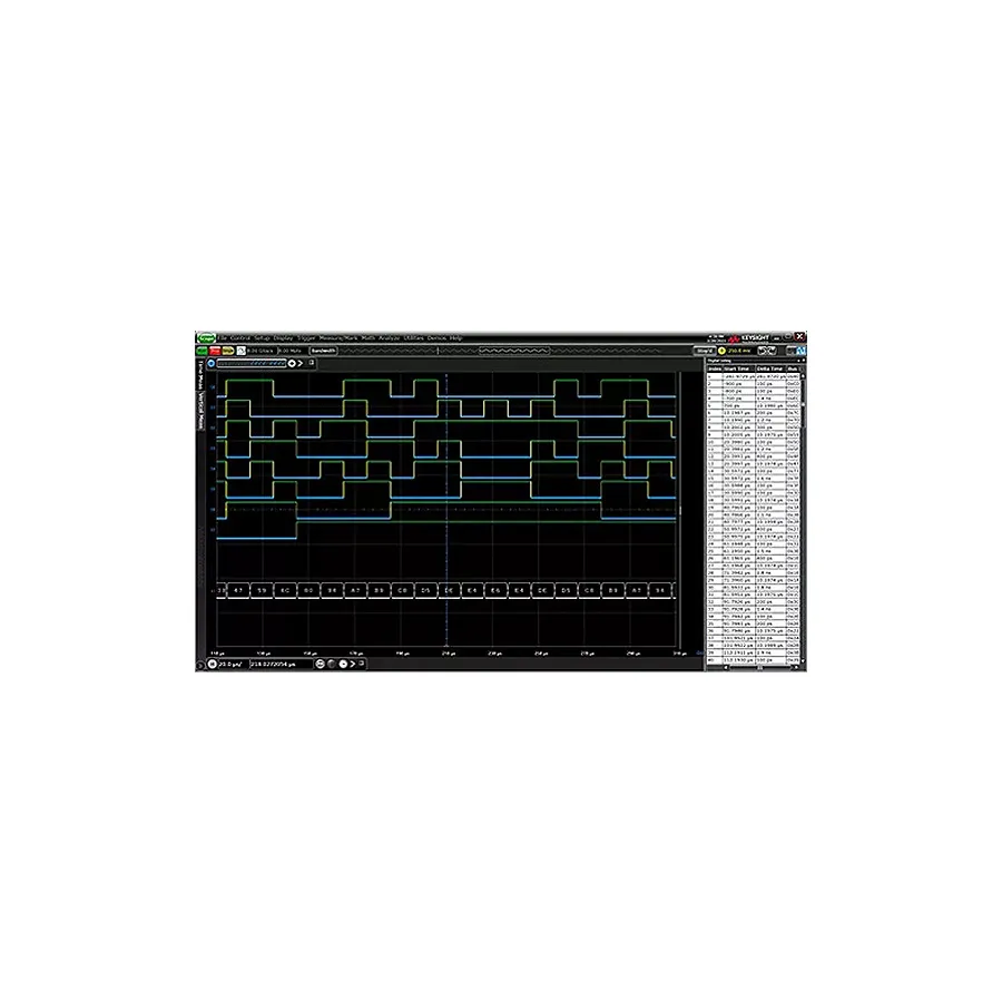 Keysight MXR2MSO upgrade smíšeného signálu s 16 kanály