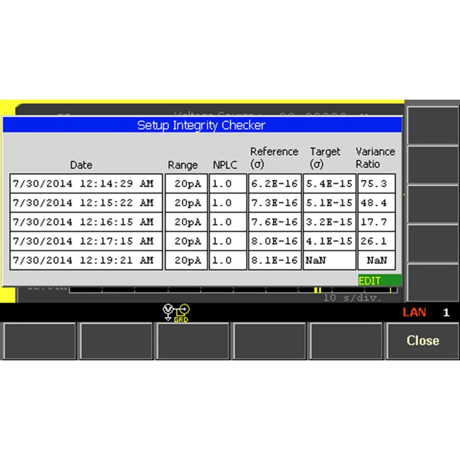 Keysight N1420A Kontrola integrity konstrukčního řešení