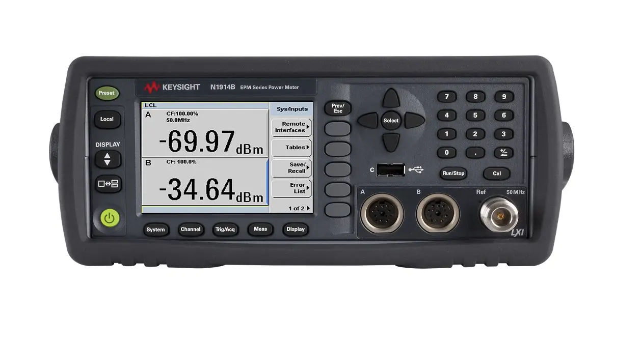 Keysight N1914B Duálkanálové měřidlo výkonu