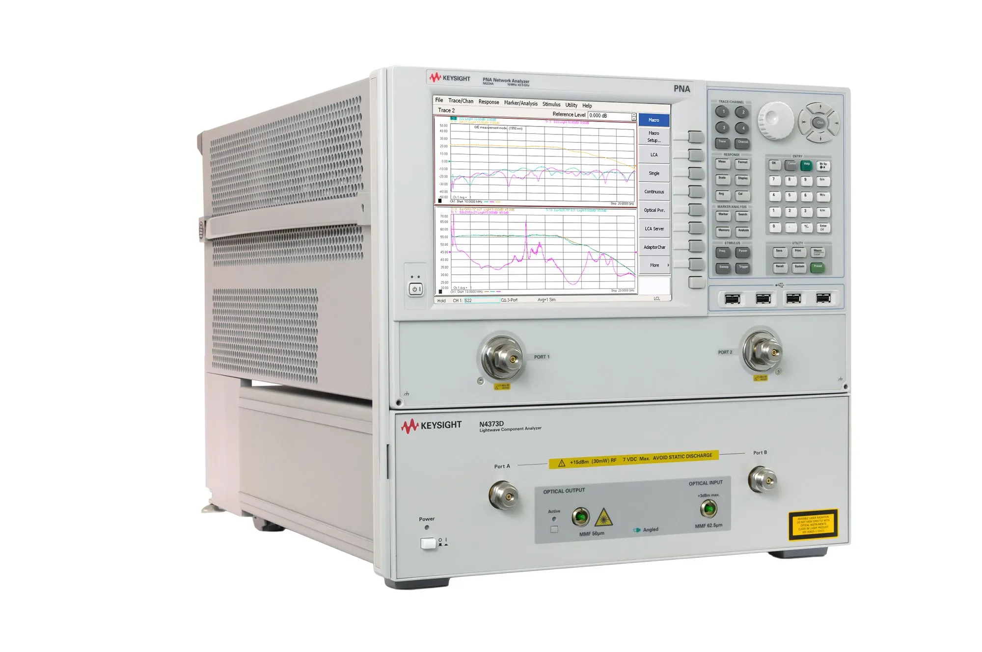 Keysight N4373D Analizátor součástí optického vlákna