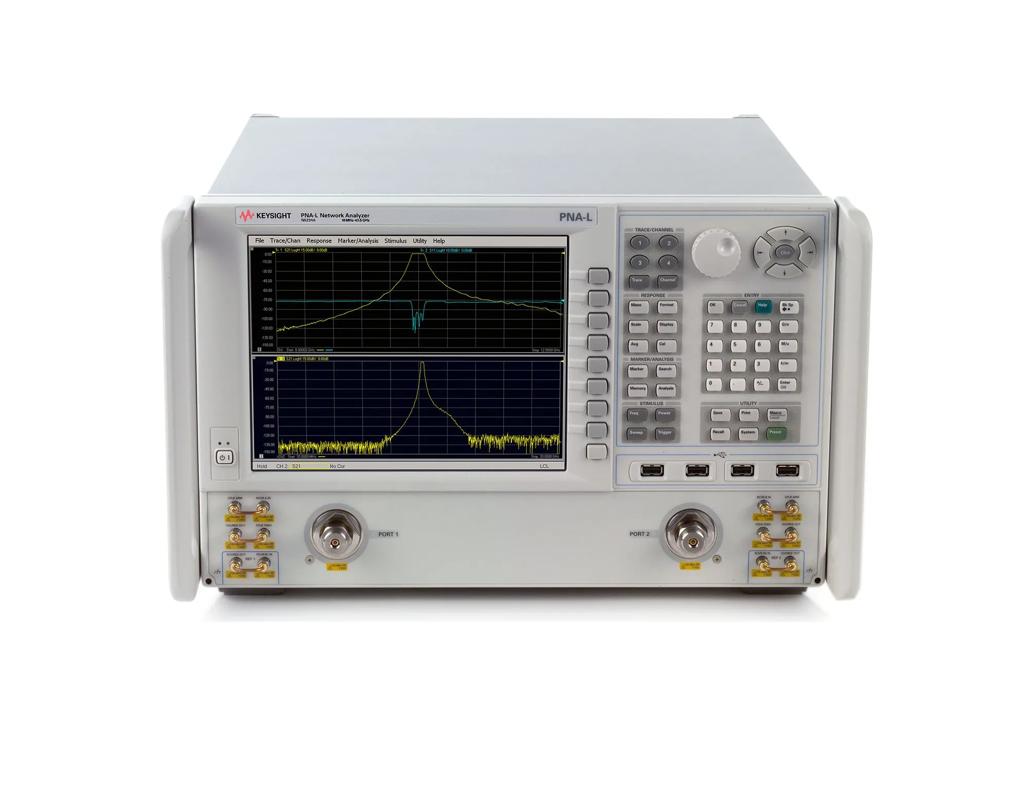 Keysight N5234A síťový analyzátor