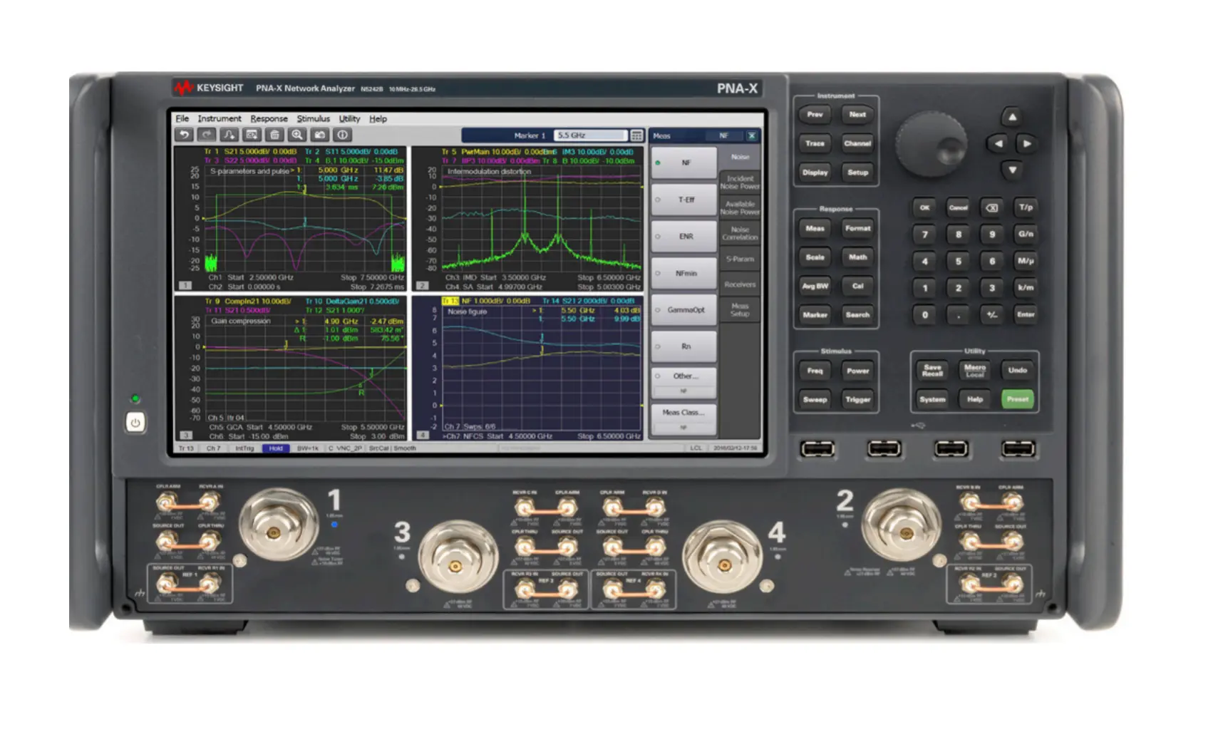 Keysight N5242B - mikrovlnný síťový analyzátor PNA-X