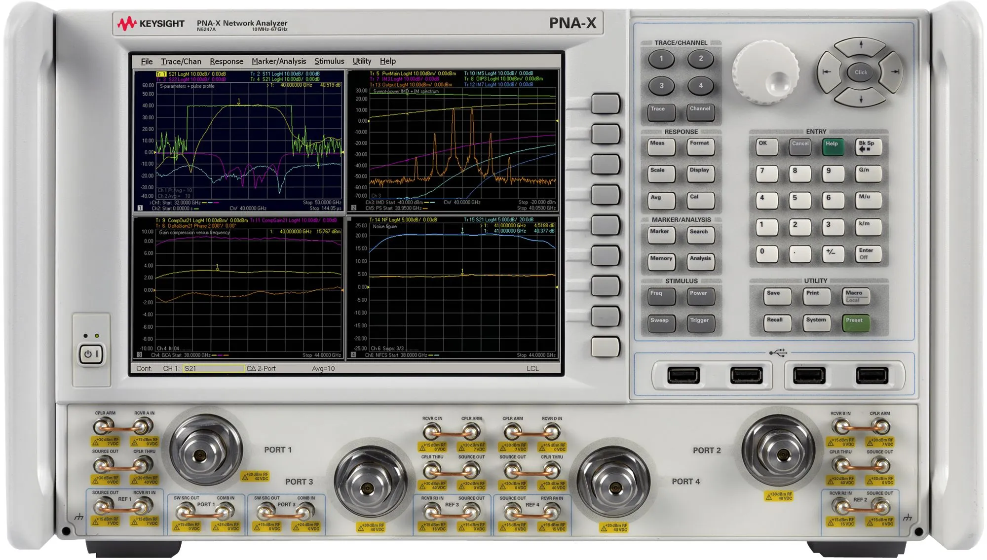 Keysight N5247A Analyzátor sítě PNA-X