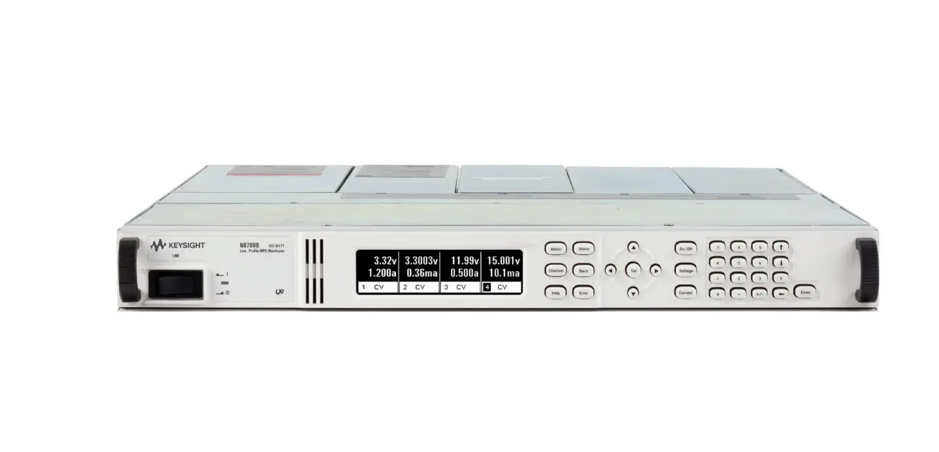Keysight N6700B Modulární napájecí systém