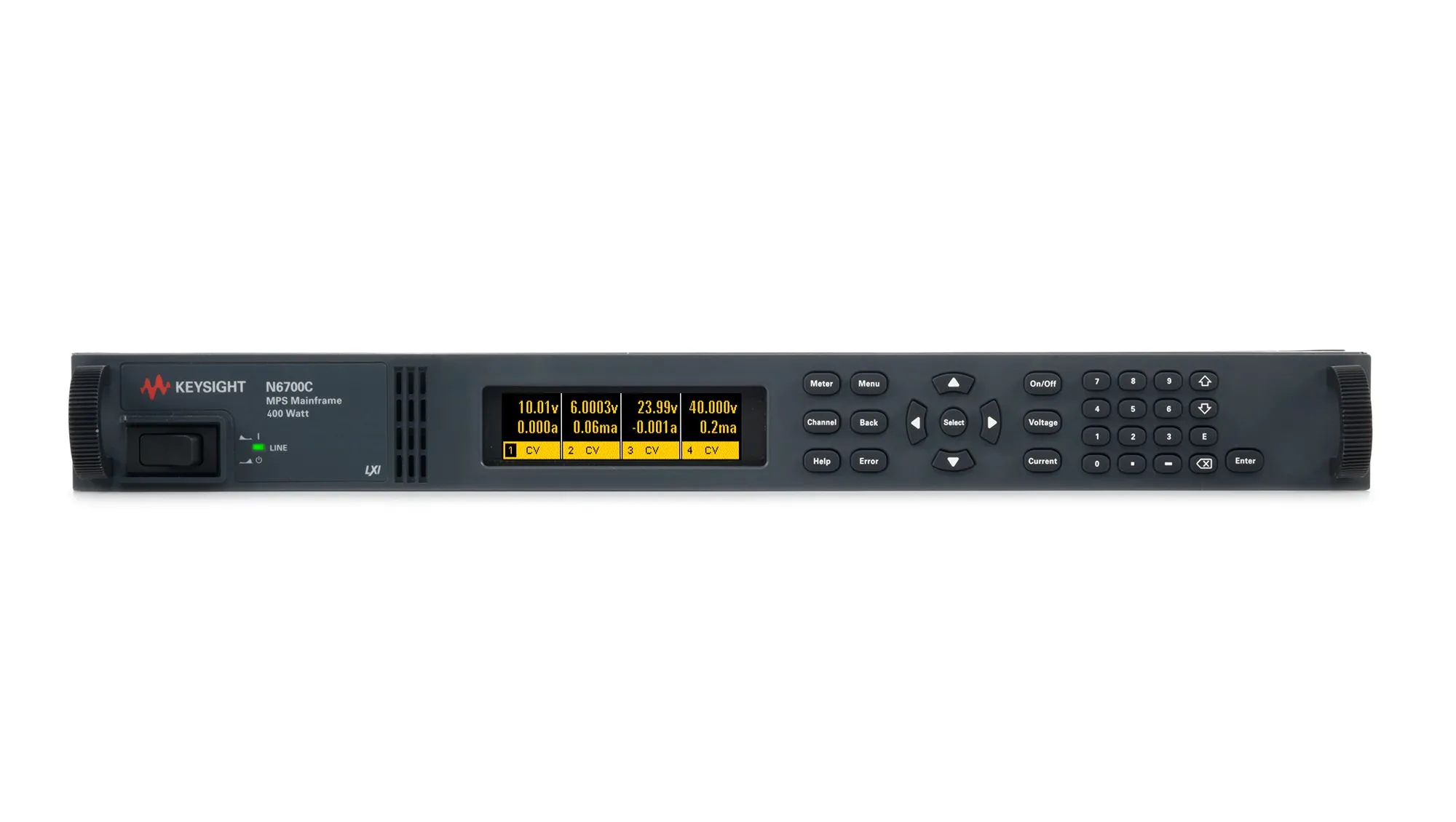 Keysight N6710C Modulární systém napájení