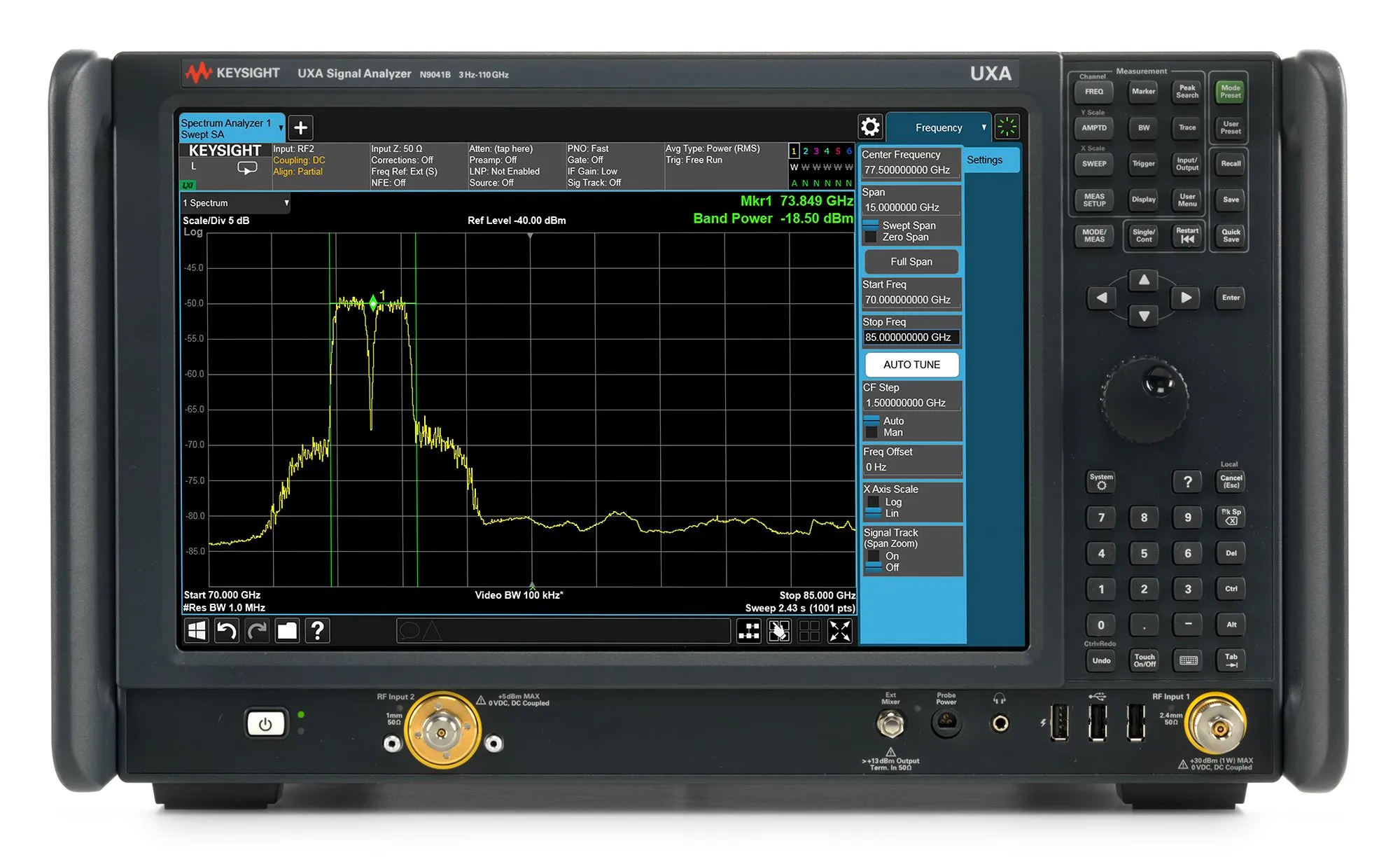 Keysight N9041B Spektrální Analyzátor