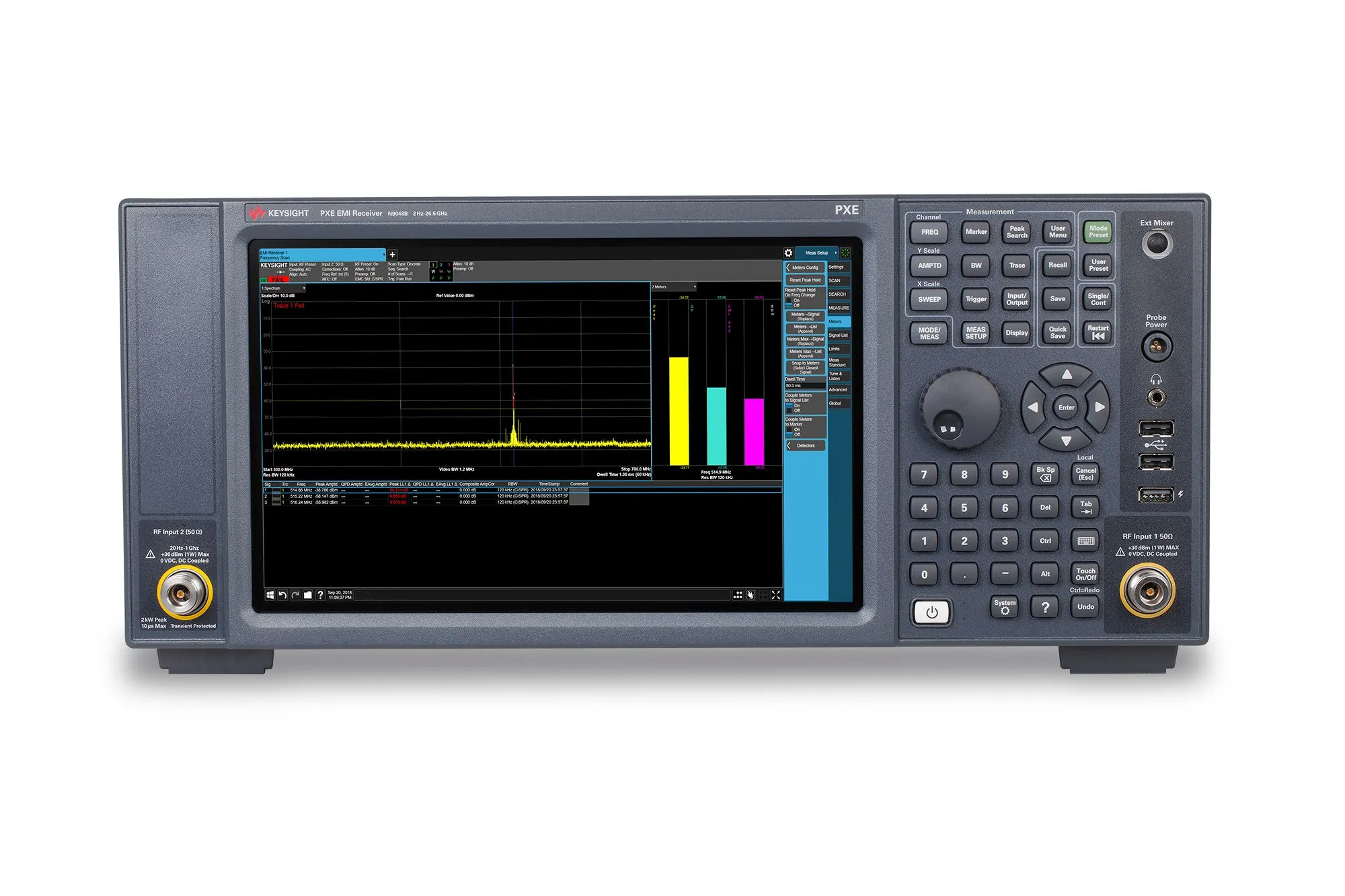 Keysight N9048B Přijímač EMI
