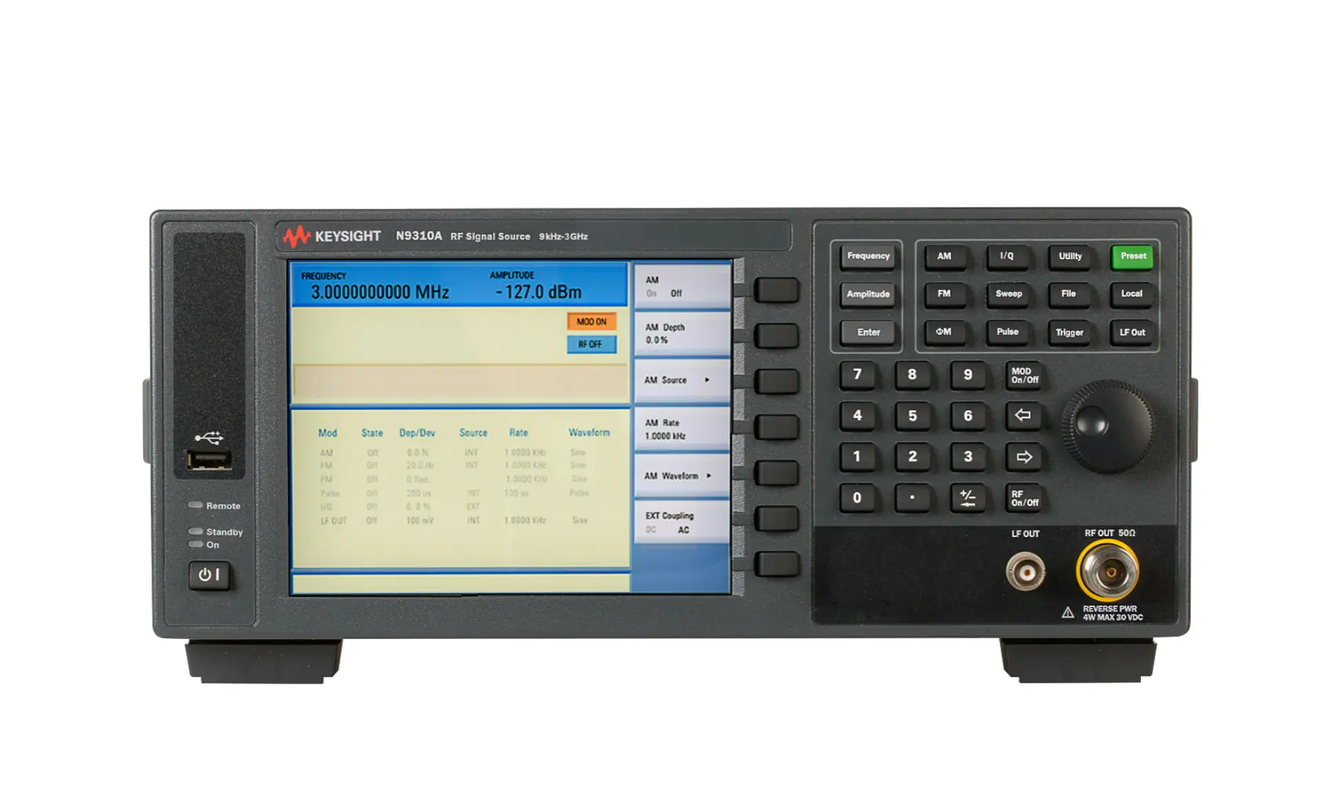 Generátor RF signálu Keysight N9310A
