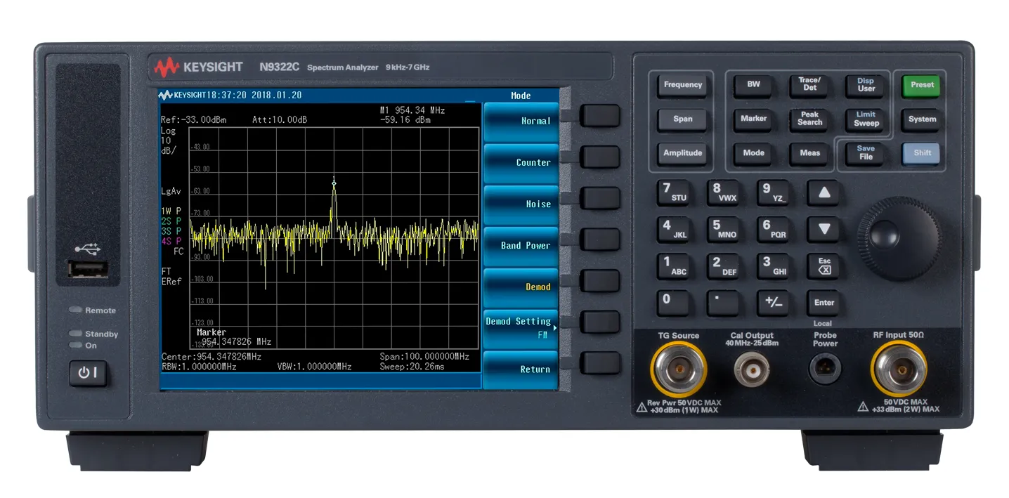 Keysight N9321C Základní spektrální analyzátor