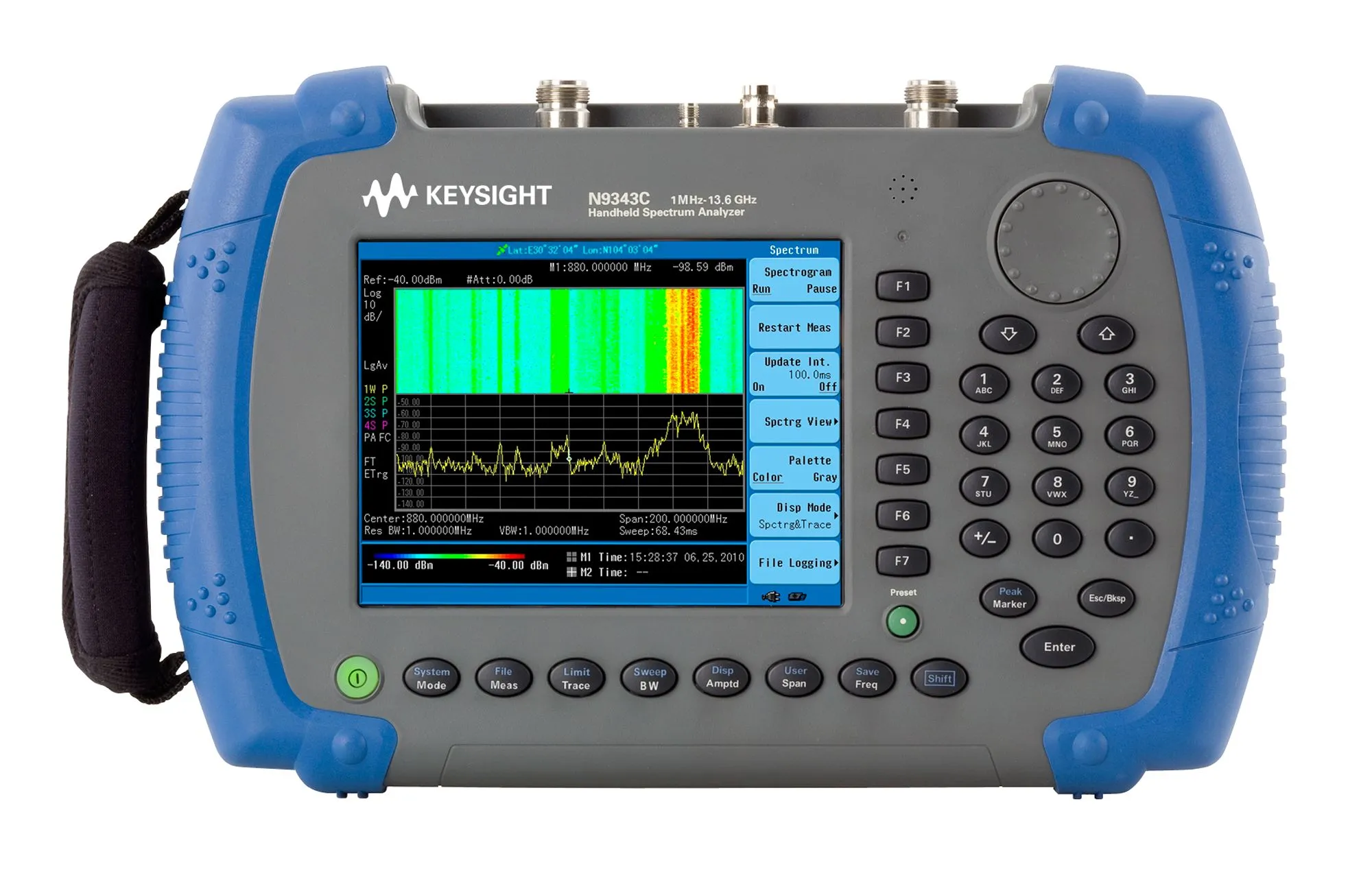 Keysight N9343C přenosný spektrální analyzátor