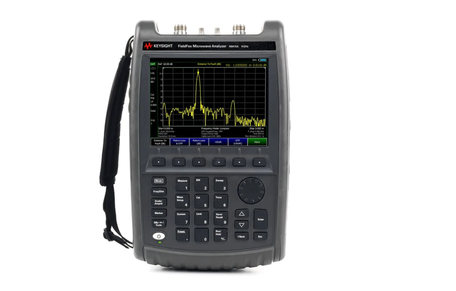 Keysight N9915A FieldFox Přenosný analyzátor mikrovlnné sítě s vektory
