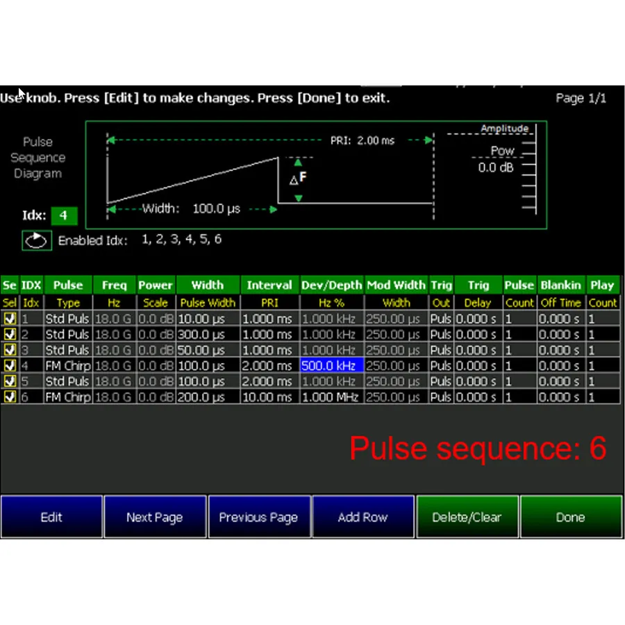 Keysight N9915CU/357 Modul Generátoru Pulzů