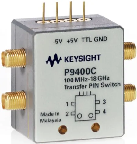 Keysight P9400C PIN diodový přepínač se stavem tuhého stavu