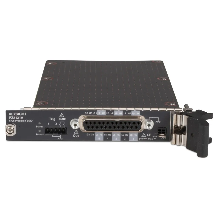 Keysight PZ2131A vysoce integrovaná 5-kanálová jednotka měření zdroje