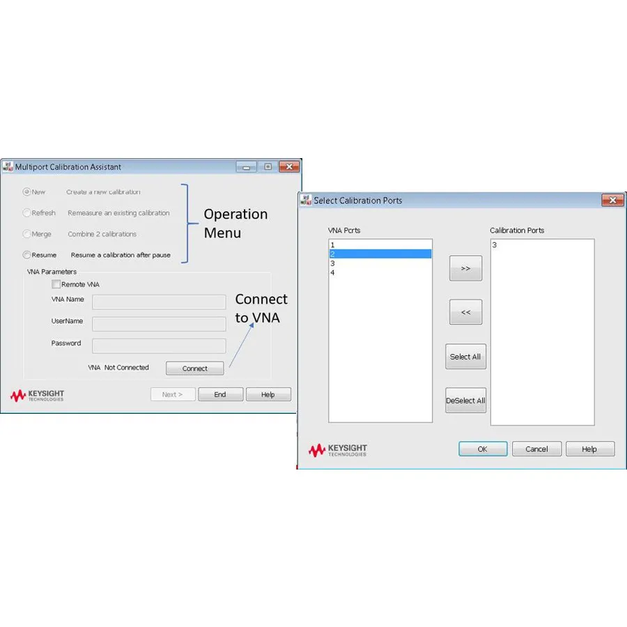 Licence asistenta pro kalibraci více portů Keysight S97552B