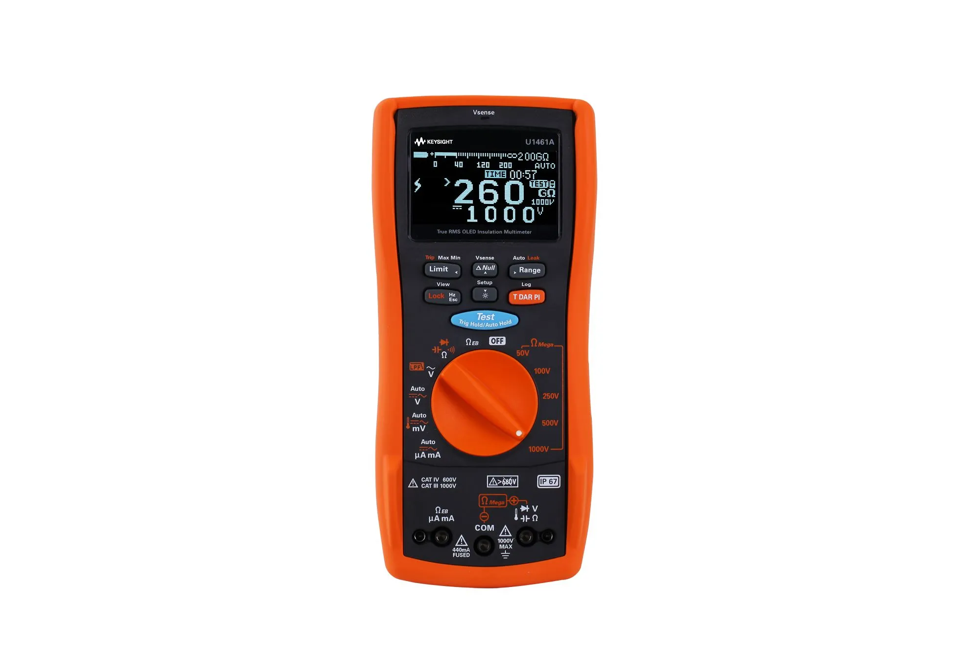 Měřič izolačního odporu Keysight U1461A