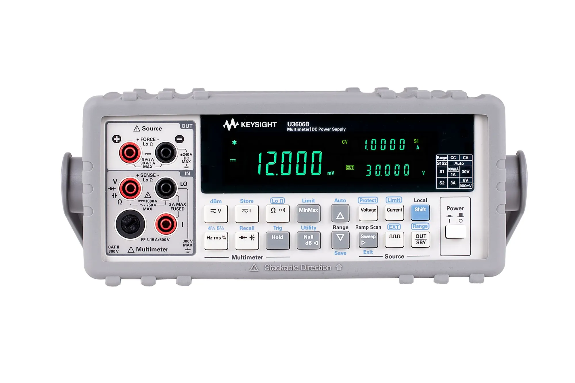 Keysight U3606B multimetr a zdroj stejnosměrného napětí