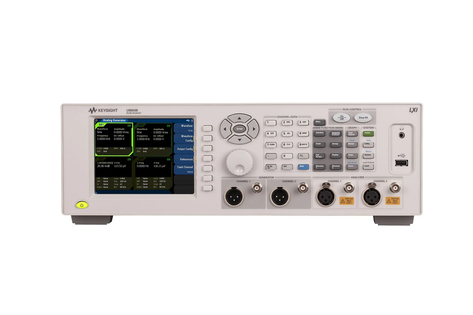 Keysight U8903B výkonný audio analyzátor
