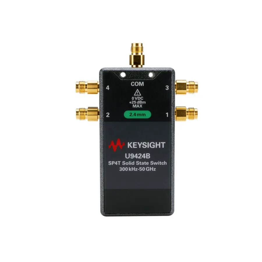 Keysight U9424B/002/201/301 Tranzistorový FET přepínač, SP4T, 300 kHz-50 GHz, USB