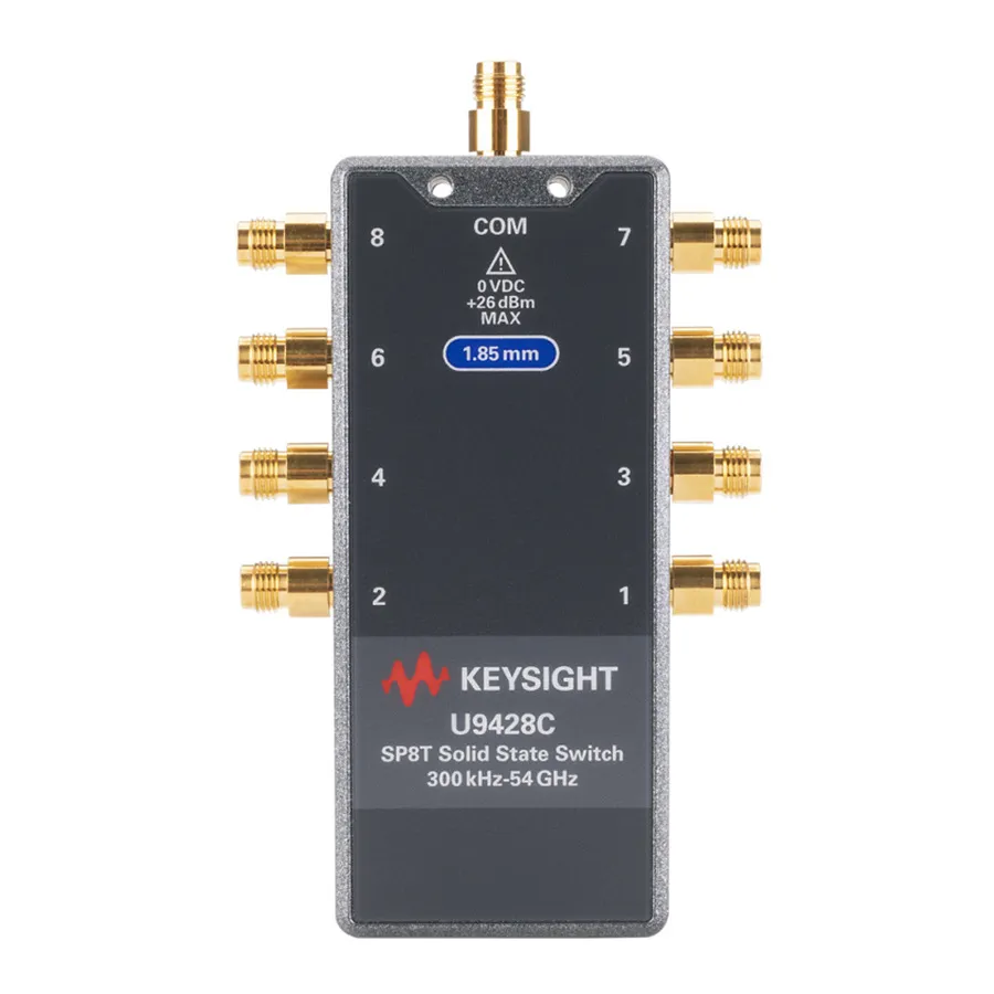 Keysight U9428C Tranzistorový FET přepínač (SP8T)
