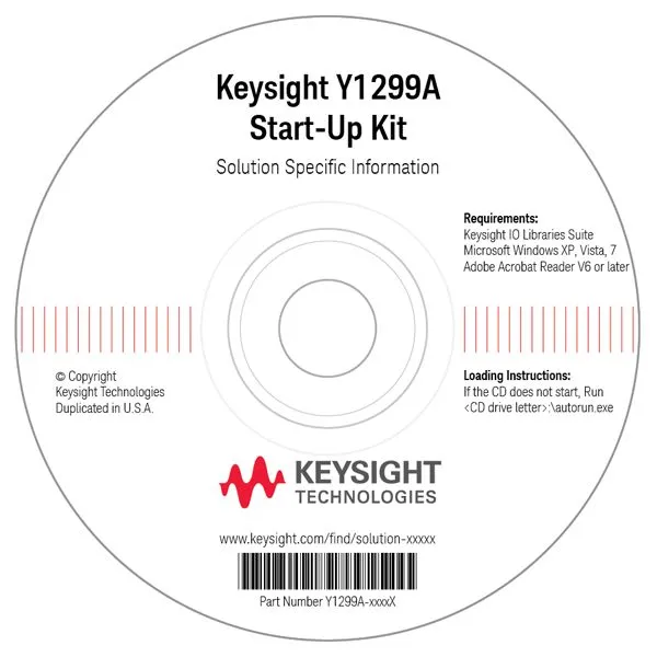 Spouštěcí sada Keysight Y1299A