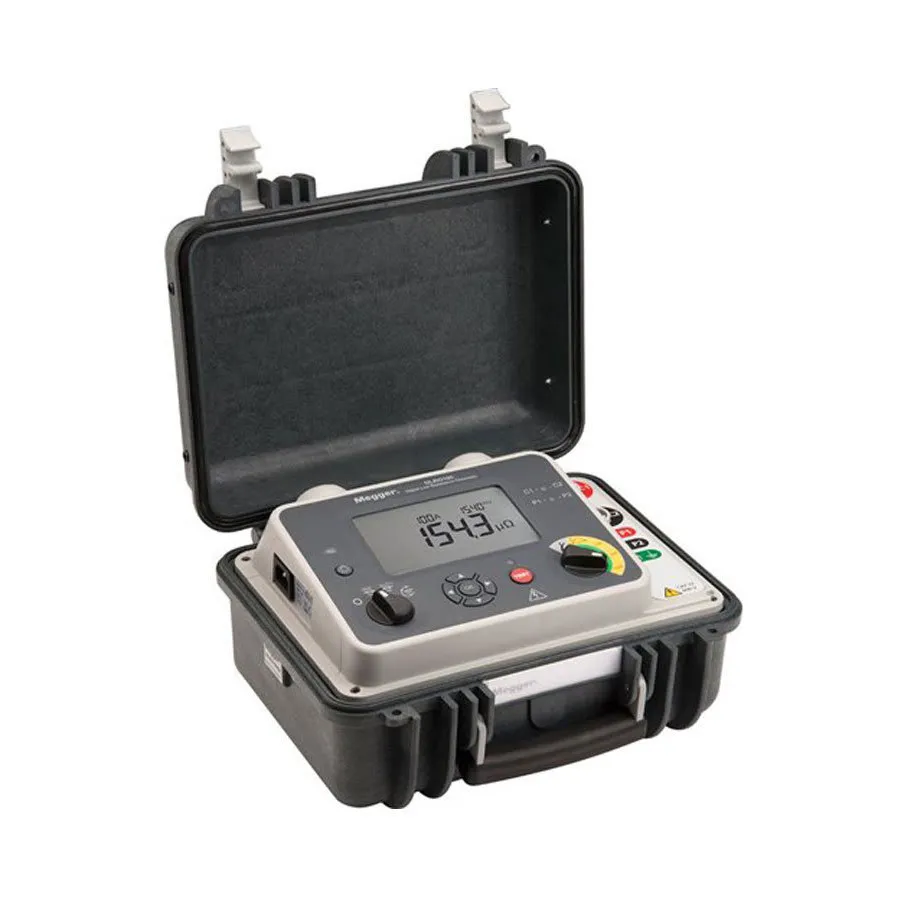 Megger DLRO100EB Digitální mikro-ohmmeter s nízkou rezistancí