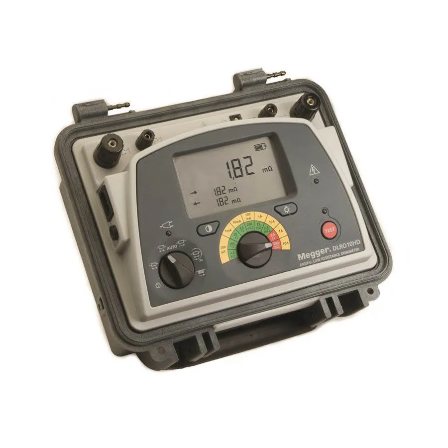 Megger DLRO10HD-NLS Nízkoohmmeter