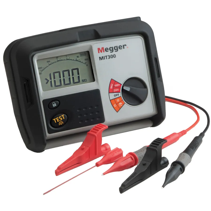 Megger MIT300 Tester izolace a kontinuity