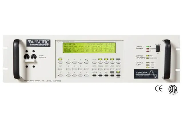Programovatelný zdroj AC napětí Pacific Power 320ASX-UPC3