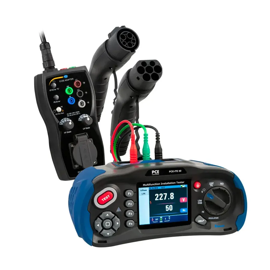 PCE Instruments PCE-EVSE-KIT2 Souprava pro testování elektrických vozidel