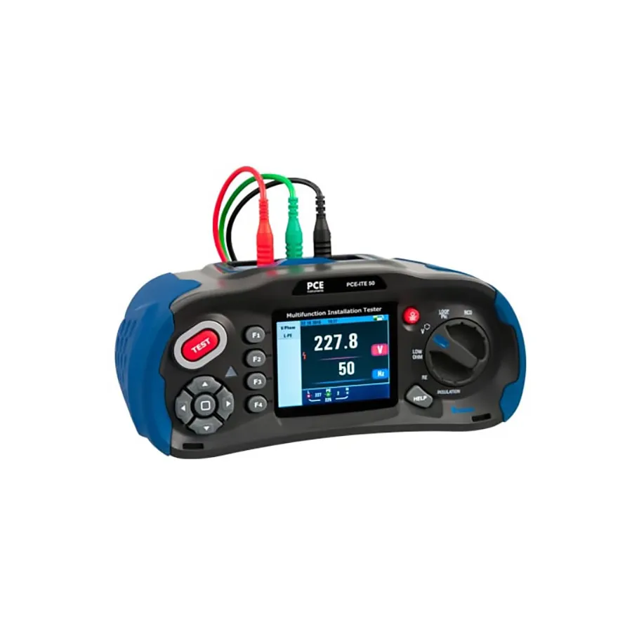 PCE Instruments PCE-ITE 50 Testér Instalace