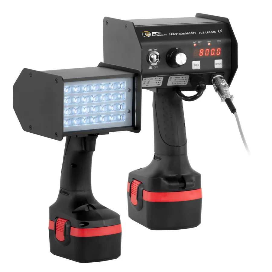 PCE Instruments PCE-LES 500 Přenosný LED stroboskop