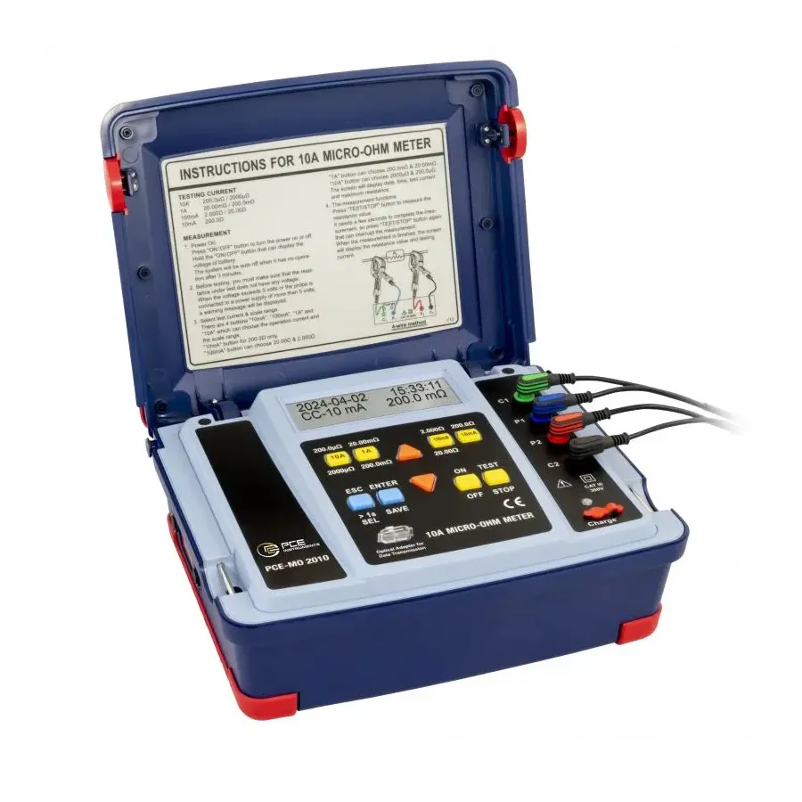 PCE Instruments PCE-MO 2010 Mikroohmmeter