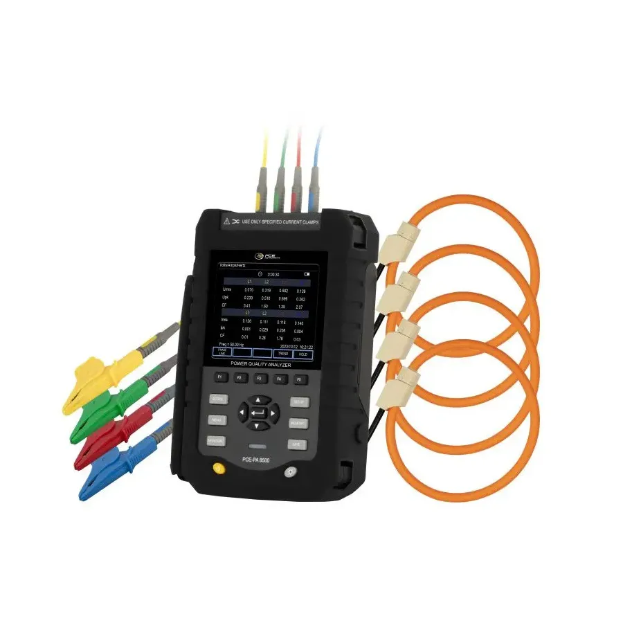PCE Instruments PCE-PA 8500 HP Analyzátor Kvality Výkonu