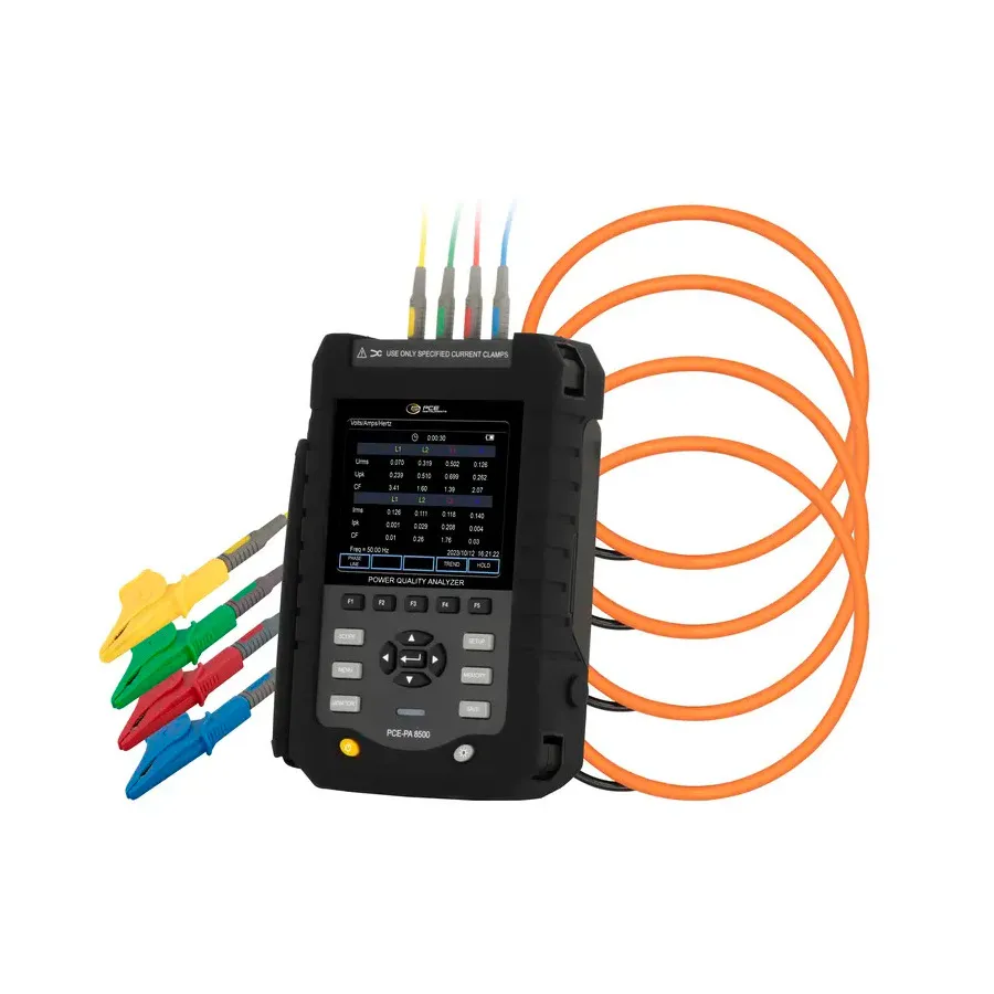 PCE Instruments PCE-PA 8500 Analyzátor Kvality Výkonu