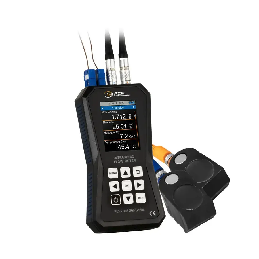PCE Instruments PCE-TDS 200+ M Ultrazvukový průtokoměr